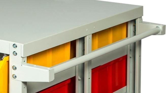 Ручка стеллажа СТЕЛЛА-ТЕХНИК под V-3 (30 ячеек) с крепежом, серия К Р-V-3-30