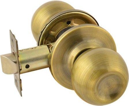 Ручка защелка кноб НОРА-М ЗШ "Старая бронза" без запирания 15703