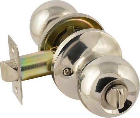 Ручка защелка кноб НОРА-М ЗШ-STD "Хром" фиксатор 13748