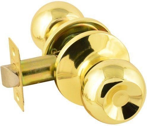 Ручка защелка кноб НОРА-М ЗШ-STD "Золото" без запирания 13749