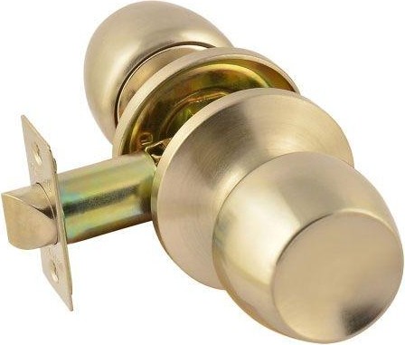 Ручка защелка кноб НОРА-М ЗР1 "Матовый никель" без запирания 15597