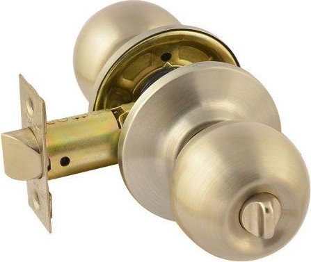 Ручка защелка кноб НОРА-М ЗШ "Матовый никель" фиксатор 15692