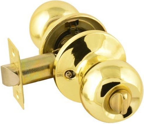 Ручка защелка кноб НОРА-М ЗШ-STD  "Золото" фиксатор 13743