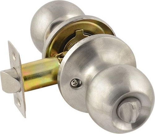 Ручка защелка кноб НОРА-М ЗШ-STD "Нержавеющая сталь" фиксатор 5303