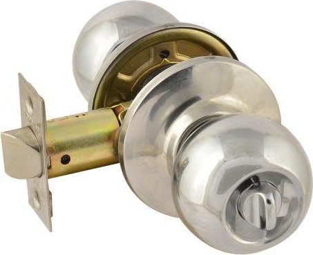 Ручка защелка кноб НОРА-М ЗШ "Хром" фиксатор 15696