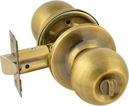 Ручка защелка кноб НОРА-М ЗШ "Старая бронза" фиксатор 15694