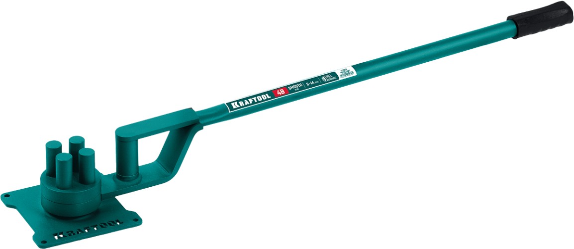 Ручной станок для гибки арматуры KRAFTOOL 23307 4 B на подшипнике плавный гиб