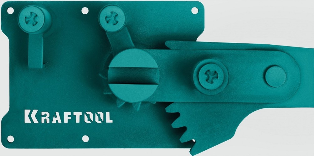 Ручной станок для гибки арматуры KRAFTOOL 23301 16 D на подшипнике, острый и плавный гиб - изображение 2