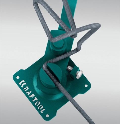 Ручной станок для гибки арматуры KRAFTOOL 23302 10 E на подшипнике острый гиб - изображение 4