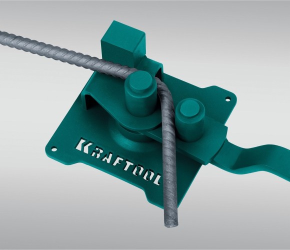 Ручной станок для гибки арматуры KRAFTOOL 23305 12 PT на подшипнике плавный гиб - изображение 3