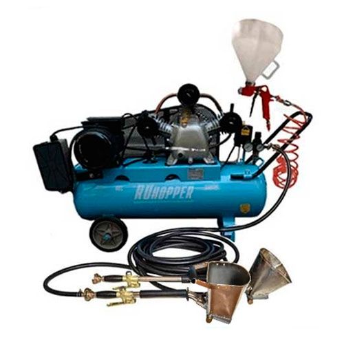 Штукатурная мини станция Ruhopper EK-3RH 640/100 220V 3кВт (для стен, потолков и финишных работ)
