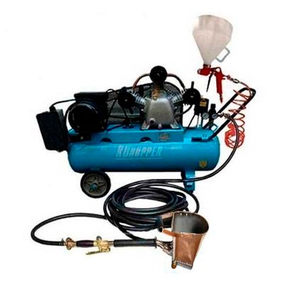 Штукатурная мини станция Ruhopper EK-3RH 640/100 220V 3кВт (для стен, потолков и финишных работ) - изображение 5