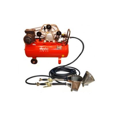 Штукатурная мини-станция Ruhopper EK-3RH 670/100 380V 3 кВт (для стен, потолков и финишных работ) - изображение 4