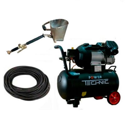 Штукатурная мини-станция Ruhopper EK-3RH 670/100 380V 3 кВт (для стен, потолков и финишных работ) - изображение 8