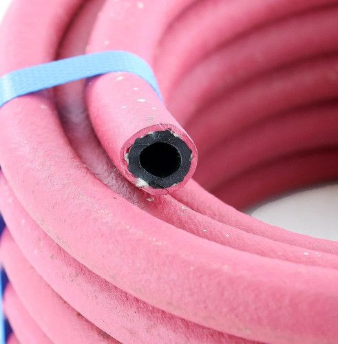 Рукав газовый DRAGONKIT 00-00002678 6,3 мм., красный, 5 м., 1 класс - изображение 2