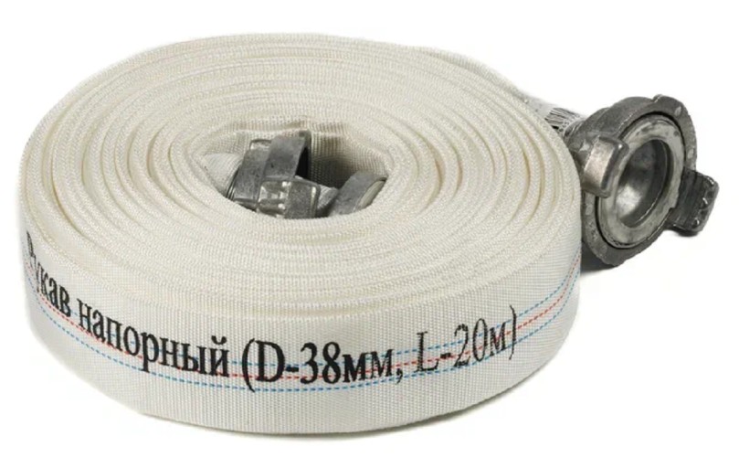 Рукав напорный CHAMPION  38 мм х 20 м с головками ГР- 38/50 C1372