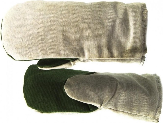 Рукавицы утепленные СИБРТЕХ с брезент. налад. х/б,  ватин специальные. 2 размер.68131 68131 - изображение 2