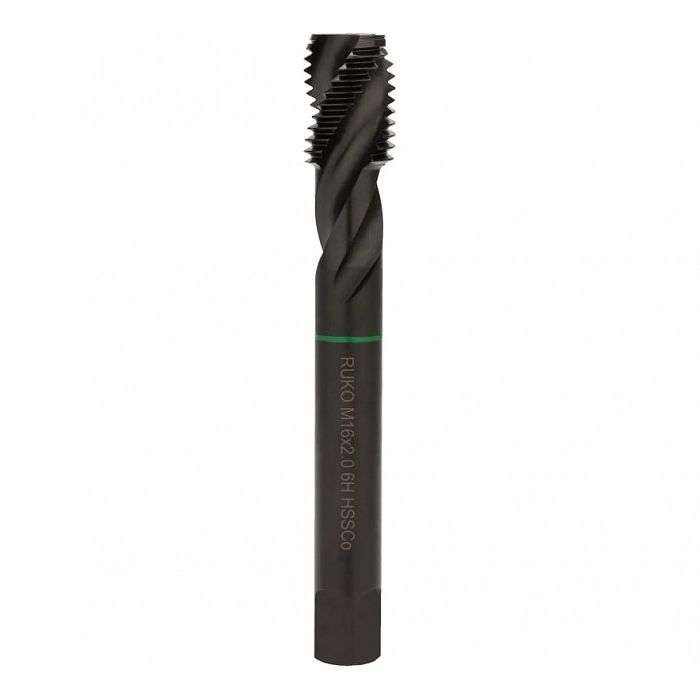 Метчик машинный Ruko шлифованный 376 35° VAP M16 x 2 мм - изображение 2