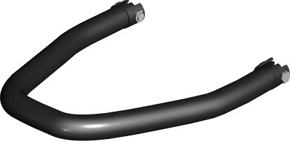 Рукоятка мотоподката СОРОКИН 16.71 320 мм (исполнение красный цвет) 16.71к