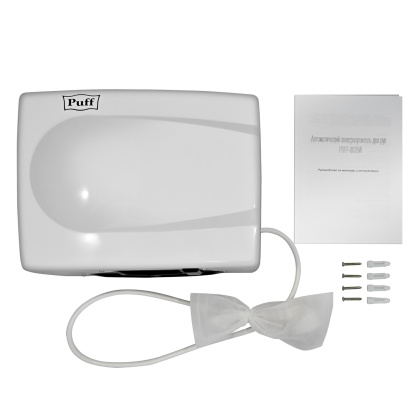 Рукосушитель PUFF 8828W ативандальный, тихий (1401.333) - изображение 5
