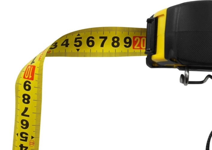 Рулетка BERGER BG1352 ударопрочная 5м*25мм двусторонняя - изображение 3