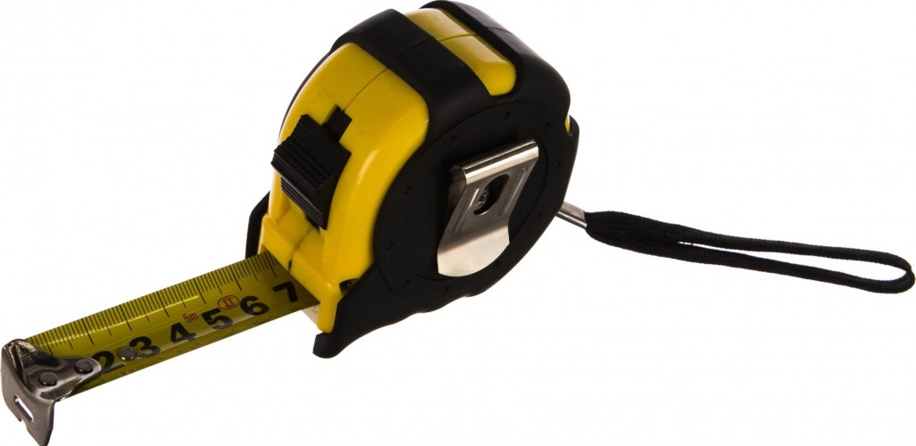 Рулетка Biber DIREKT 40104 обрезиненный корпус 5мх25мм Тов-054501 - изображение 2