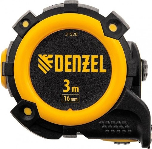 Рулетка DENZEL  3мх16мм, магнит. зацеп, двухстор. разметка 31520 - изображение 4