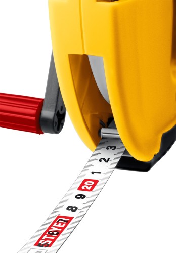 Рулетка геодезическая STAYER 34186-100 RACER 100 м стальная - изображение 2