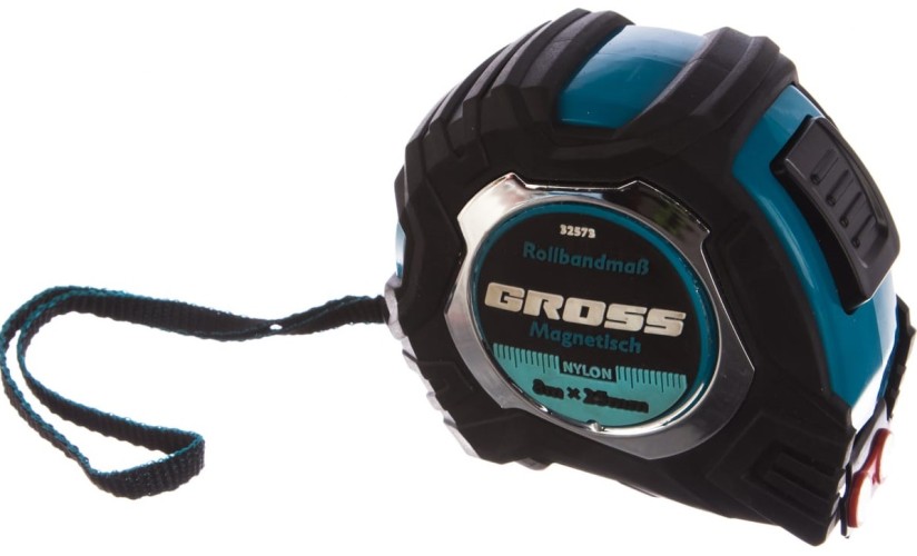 Рулетка GROSS 32573 Magnetisch, 8мх25мм