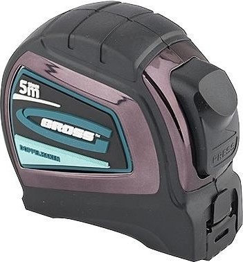 Рулетка GROSS "Doppelhaken" 5.0 м 31123 31123