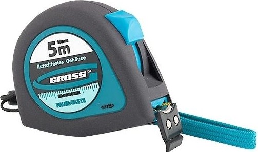 Рулетка GROSS "Ergonomisch" 5.0 м 31102 31102