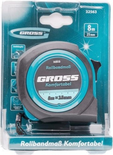 Рулетка GROSS "Komfortabel" 8.0 м 32563 32563 - изображение 3