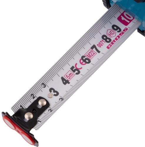 Рулетка GROSS Magnetisch, 5мх25мм обрезин. корпус,автоматич. фиксация, нейлон. покр. 32572 - изображение 5