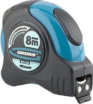 Рулетка GROSS "Schlagfest" 8.0 м 31114 31114