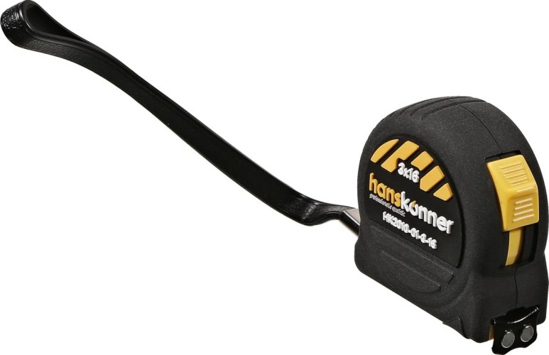 Рулетка HANSKONNER HK2010-01-3-16 противоударный корпус softtouch