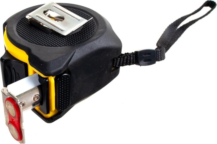 Рулетка HANSKONNER HK2010-03-5-25 мощный магнит - изображение 5