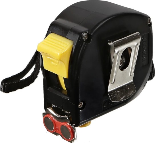 Рулетка HANSKONNER HK2010-04-3-19 3x19, 2 стопа, мощный магнит - изображение 4