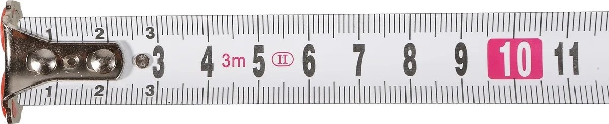Рулетка HANSKONNER HK2010-04-3-19 3x19, 2 стопа, мощный магнит - изображение 5