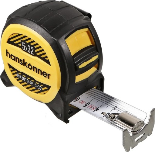 Рулетка HANSKONNER HK2010-05-5-32 мощный магнит - изображение 3
