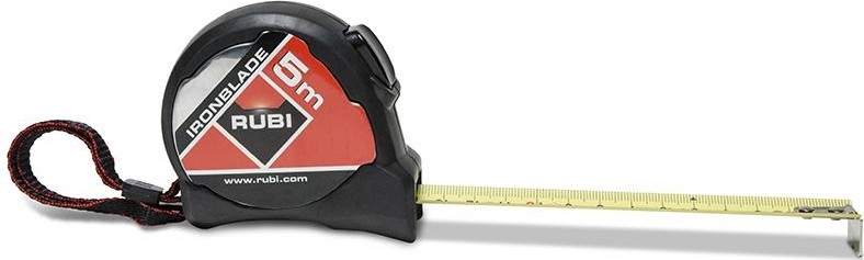 Рулетка измерительная RUBI IRONBLADE 5 м х 25 мм 75909 75909