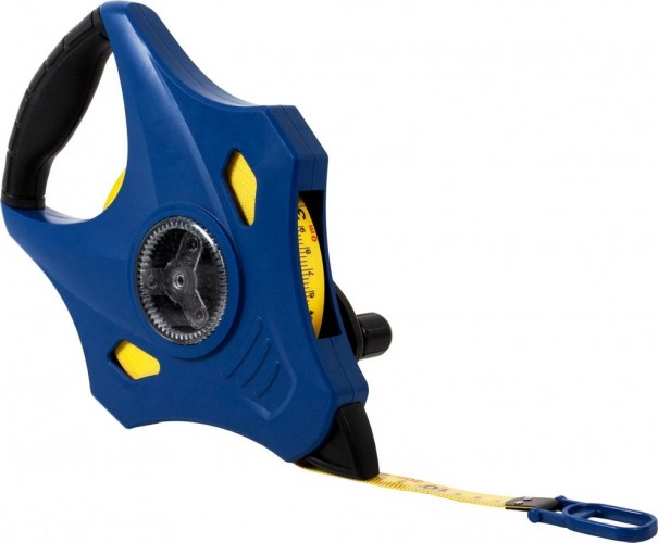 Рулетка Кобальт 646-904 геодезическая 50мx15мм открытый корпус - изображение 2