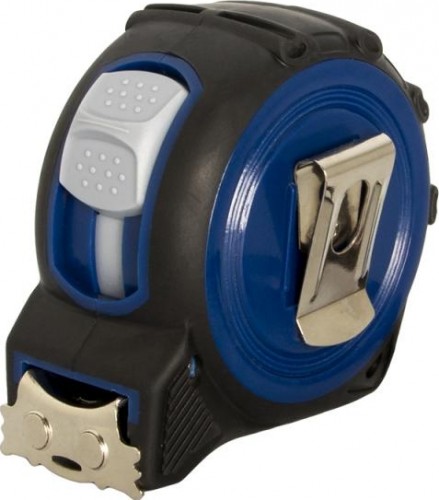 Рулетка Кобальт 791-240 медиана 5мx25мм двухкомпонентный корпус магн. - изображение 2