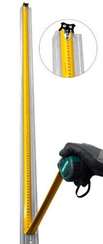 Рулетка KRAFTOOL 34127-10 Extrem 10м х32мм, со сверх широким полотном - изображение 5