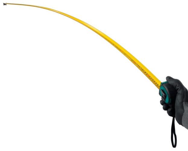 Рулетка KRAFTOOL 34127-10 Extrem 10м х32мм, со сверх широким полотном - изображение 3