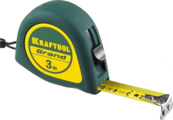 Рулетка KRAFTOOL "GRAND" 3.0 м 34022-03-16