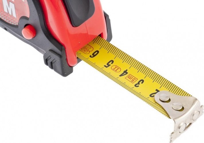 Рулетка MATRIX 5 мх19 мм status magnet fixation, обрезиненный корпус 31023 - изображение 4