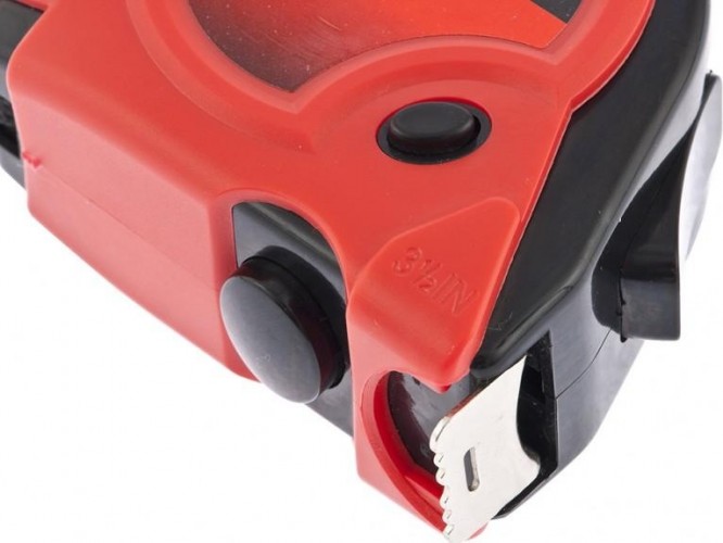 Рулетка MATRIX 7,5 мх25 мм rubber, обрезиненный корпус 31001 - изображение 2