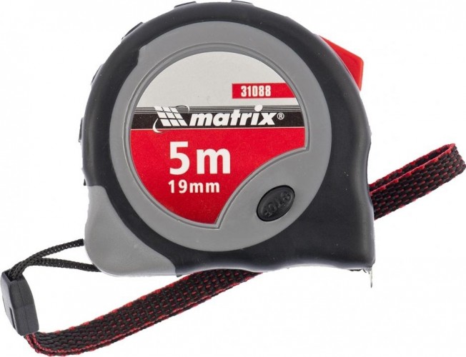 Рулетка MATRIX Continuous fixation 5.0 м 31088
