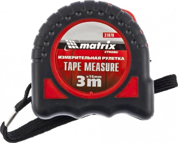 Рулетка MATRIX Strong 3.0 м 31078