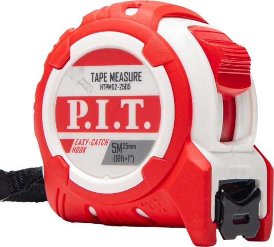 Рулетка P.I.T. HTPM02-2505 с фиксатором 5 м x25 мм - изображение 2
